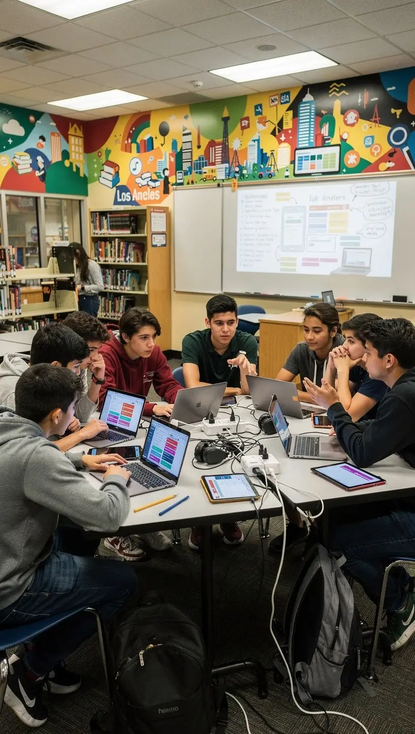 Professional team collaboration